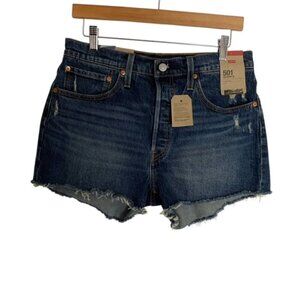 NWT Levi's Original 501 High Rise Jean Shorts 30